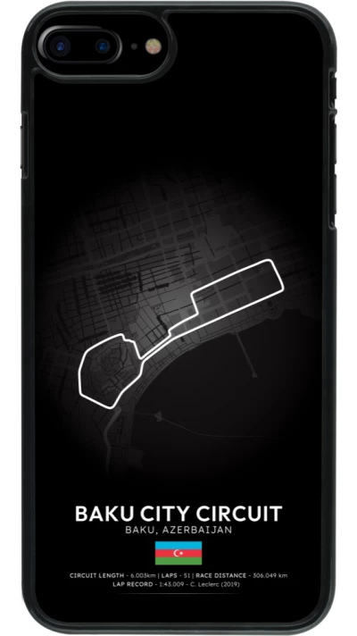 iPhone 7 Plus / 8 Plus Case Hülle - F1 Track 2025 Azerbaijan