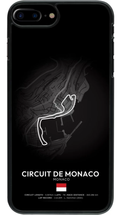 iPhone 7 Plus / 8 Plus Case Hülle - F1 Track 2025 Monaco