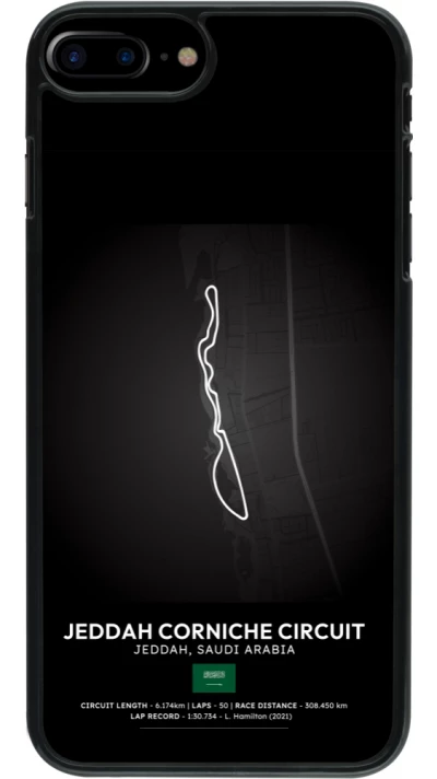 iPhone 7 Plus / 8 Plus Case Hülle - F1 Track 2025 Saudi Arabia