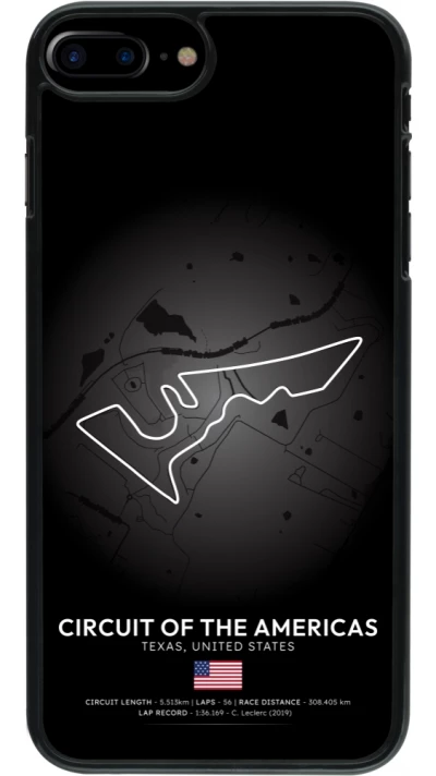 iPhone 7 Plus / 8 Plus Case Hülle - F1 Track 2025 United States