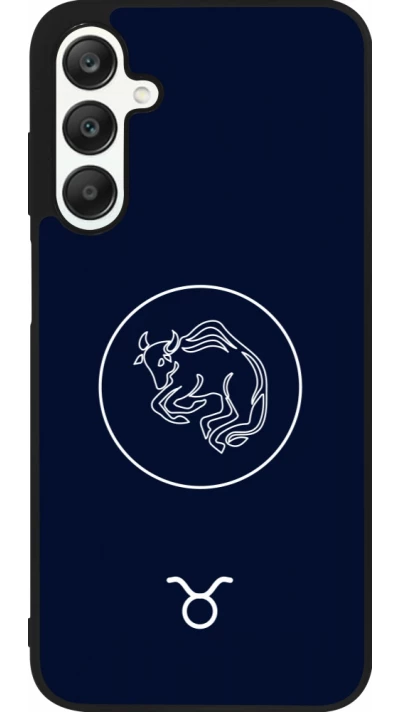 Coque Samsung Galaxy A25 - Silicone rigide noir Astrologie Taureau