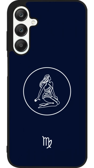 Coque Samsung Galaxy A25 - Silicone rigide noir Astrologie Vierge