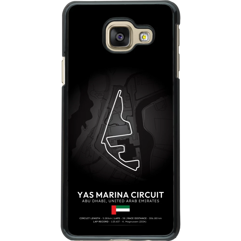 Samsung Galaxy A3 (2016) Case Hülle - F1 Track 2025 Abu Dhabi