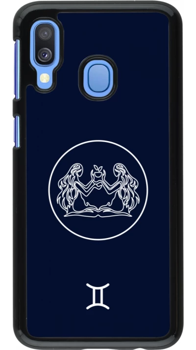 Coque Samsung Galaxy A40 - Astrologie Gémeaux