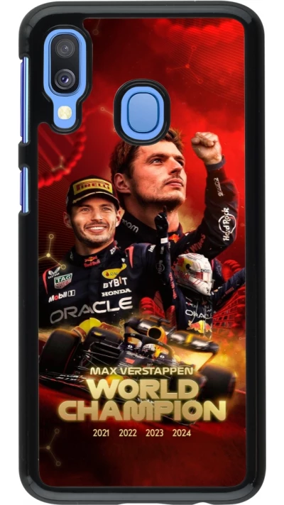 Coque Samsung Galaxy A40 - Max Verstappen Champion 2023