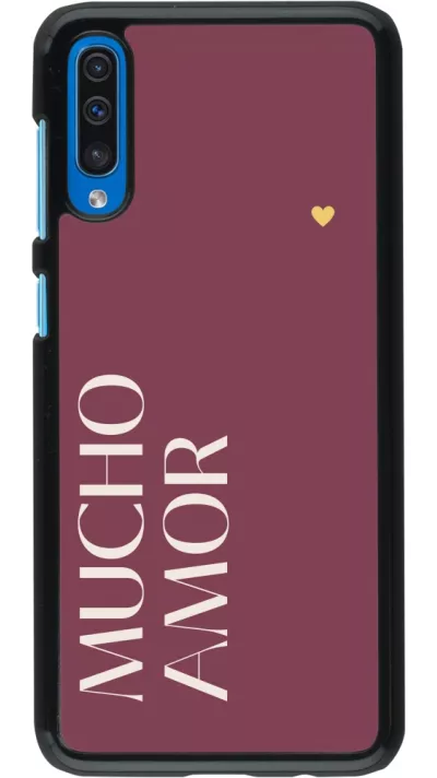 Coque Samsung Galaxy A50 - Valentine 2024 mucho amor rosado