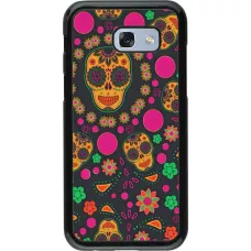 Samsung Galaxy A5 (2017) Case Hülle - Halloween 22 colorful mexican skulls