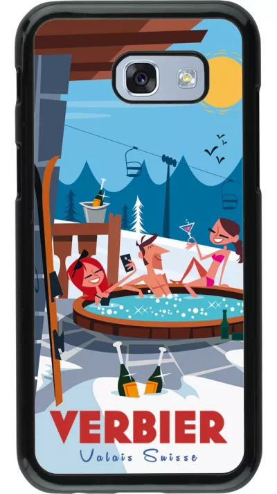 Samsung Galaxy A5 (2017) Case Hülle - Verbier Mountain Jacuzzi