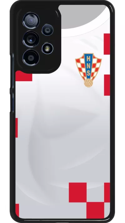 Samsung Galaxy A53 5G Case Hülle - Kroatien 2022 personalisierbares Fussballtrikot