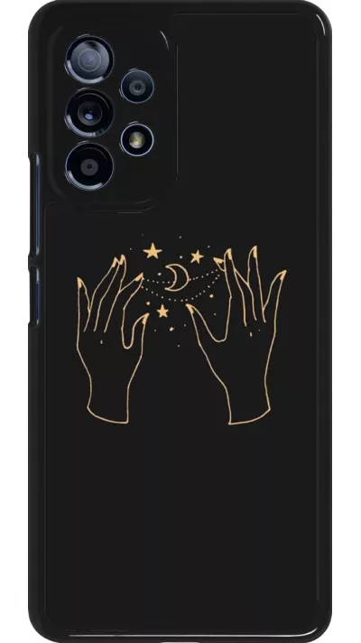 Samsung Galaxy A53 5G Case Hülle - Grey magic hands
