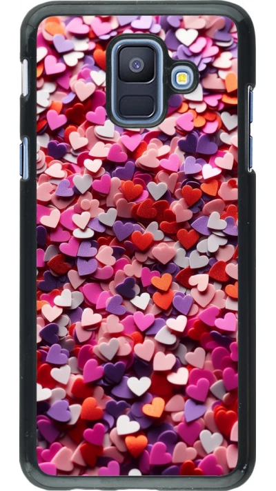 Coque Samsung Galaxy A6 - Valentine 2025 Confetti