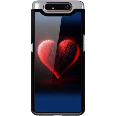 Samsung Galaxy A80 Case Hülle - Valentin 2025 rotes Herz