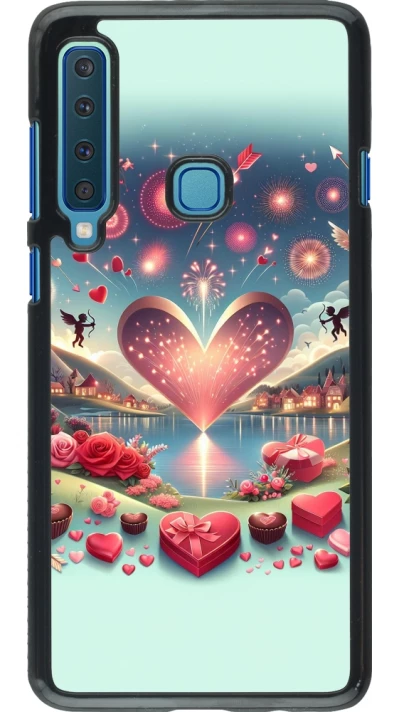 Samsung Galaxy A9 Case Hülle - Valentin 2025 Schick