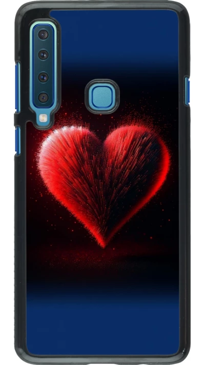 Samsung Galaxy A9 Case Hülle - Valentin 2025 rotes Herz