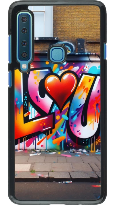Samsung Galaxy A9 Case Hülle - Valentin 2025 Liebe U Tag