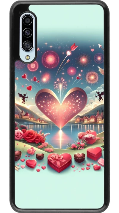 Samsung Galaxy A90 5G Case Hülle - Valentin 2025 Schick