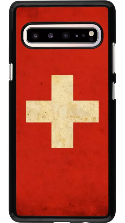 Coque Samsung Galaxy S10 5G - Vintage Flag SWISS