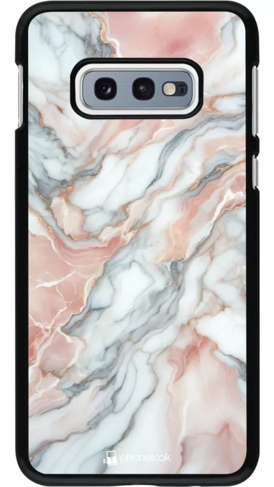 Samsung Galaxy S10e Case Hülle - Rosa Leuchtender Marmor