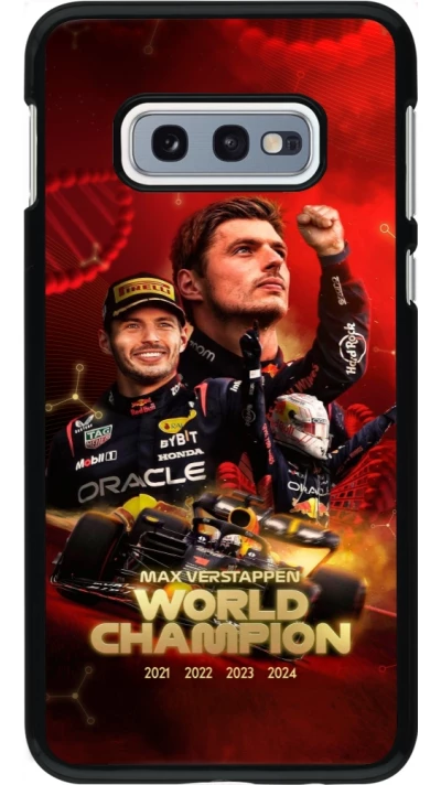 Samsung Galaxy S10e Case Hülle - Max Verstappen Champion 2023