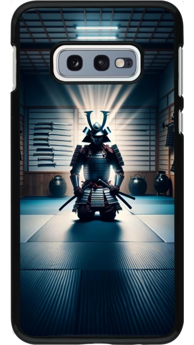 Samsung Galaxy S10e Case Hülle - Samurai im Gebet