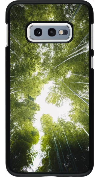 Samsung Galaxy S10e Case Hülle - Spring 23 forest blue sky