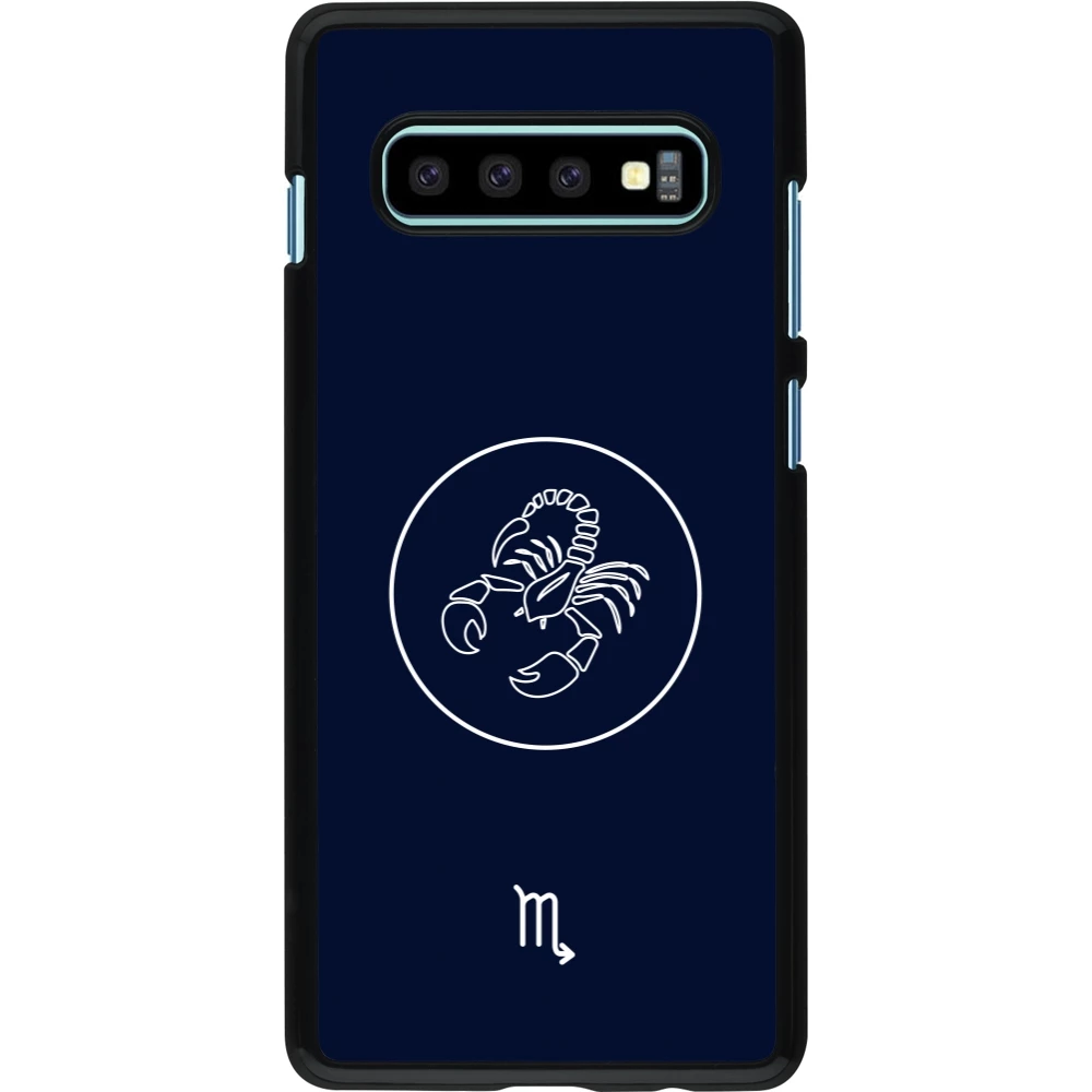 Samsung Galaxy S10+ Case Hülle - Astrologie Skorpion