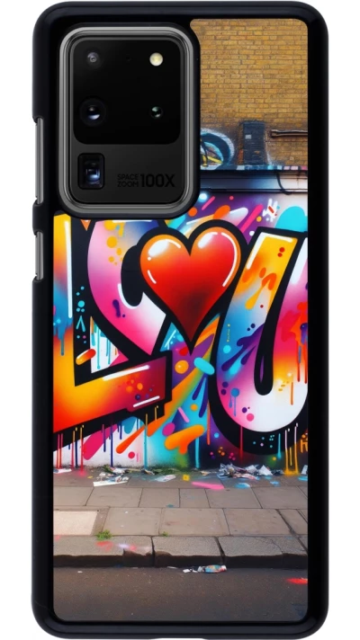Coque Samsung Galaxy S20 Ultra - Valentine 2025 Love U Tag