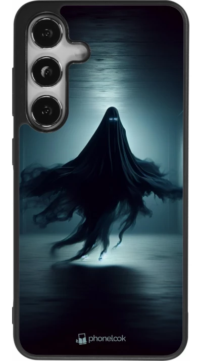 Samsung Galaxy S25 Case Hülle - Silikon schwarz Halloween 2024 Spektraler Schatten