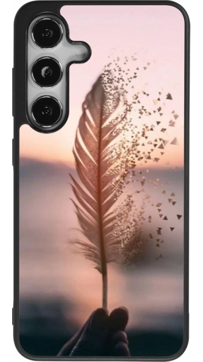 Samsung Galaxy S25 Case Hülle - Silikon schwarz Hello September 11 19