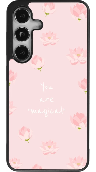 Samsung Galaxy S25 Case Hülle - Silikon schwarz Mom 2023 your are magical