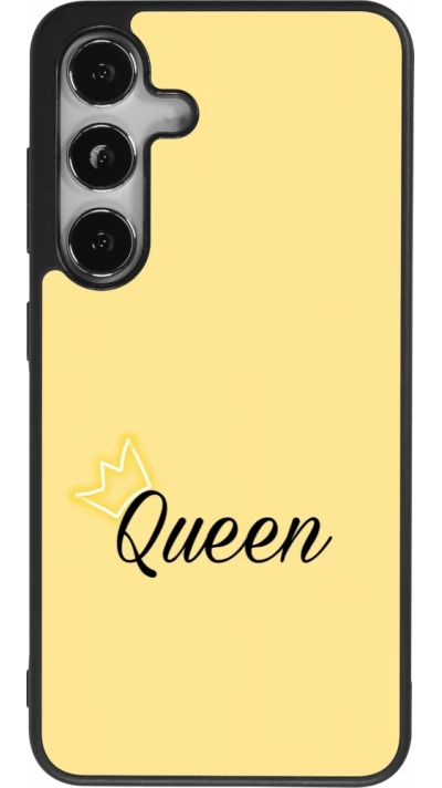 Samsung Galaxy S25 Case Hülle - Silikon schwarz Mom 2024 Queen