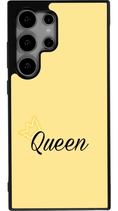Samsung Galaxy S25 Ultra Case Hülle - Silikon schwarz Mom 2024 Queen
