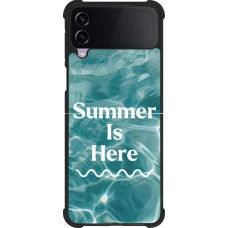 Samsung Galaxy Z Flip4 Case Hülle - Silikon schwarz Summer 2025 Summer is here