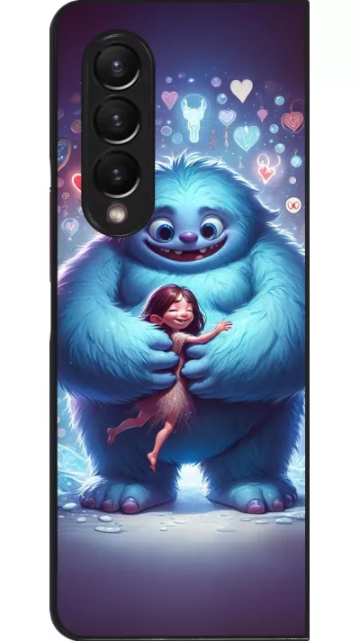 Coque Samsung Galaxy Z Fold3 5G - Valentine 2024 Fluffy Love