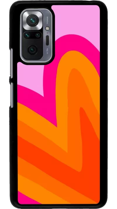 Coque Xiaomi Redmi Note 10 Pro - Valentine 2024 heart gradient