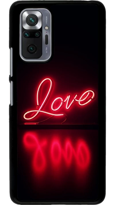 Coque Xiaomi Redmi Note 10 Pro - Valentine 2025 Neon Love