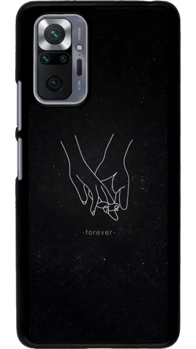 Coque Xiaomi Redmi Note 10 Pro - Valentine 2023 hands forever
