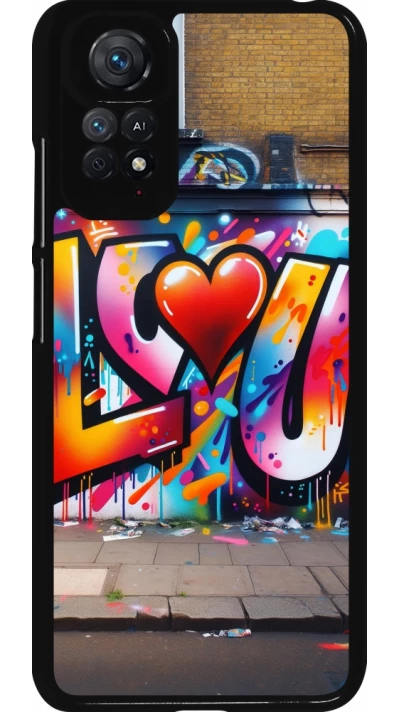 Coque Xiaomi Redmi Note 11 / 11S - Valentine 2025 Love U Tag