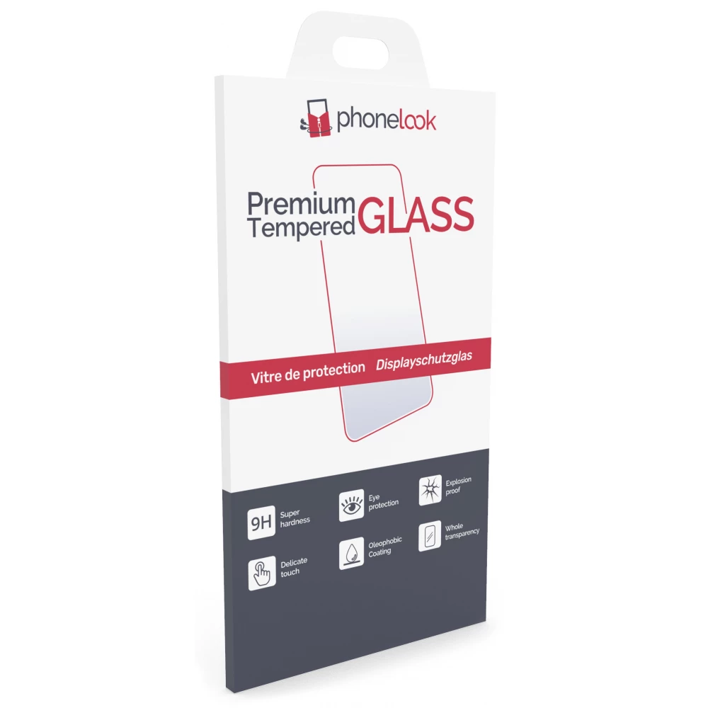 3D Tempered Glass iPhone 16 Pro - Full Screen Display Schutzglas mit schwarzem Rahmen