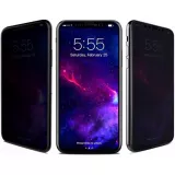 iPhone 11 Pro Max 3D Privacy Anti-Spy Tempered Glass - Bildschirm Schutzglas mit schwarzen Rändern