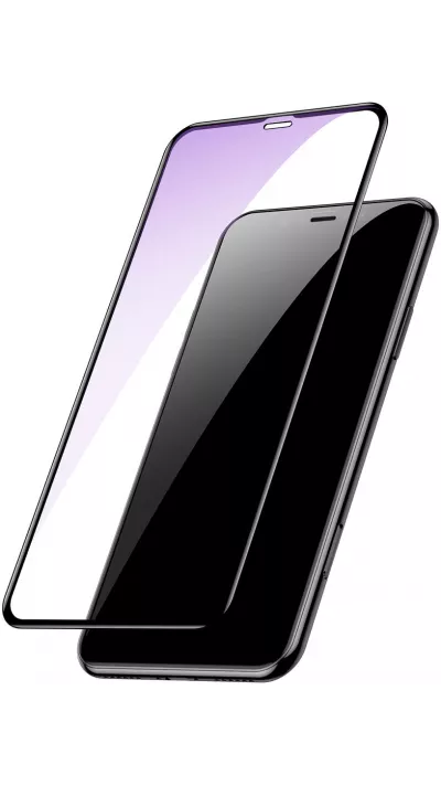 3D Tempered Glass Schutzglas schwarz anti-Blue Light - iPhone 16 Pro Max