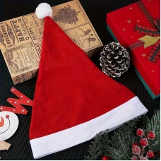 Weihnachtsmütze aus Stoff
