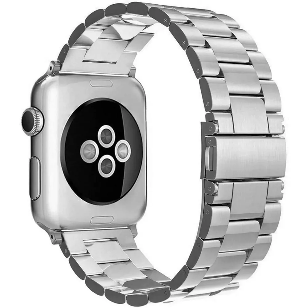 Edelstahl Armband - Zeitlos klassisch und elegant - Silber - Apple Watch 38/40/41/42 mm