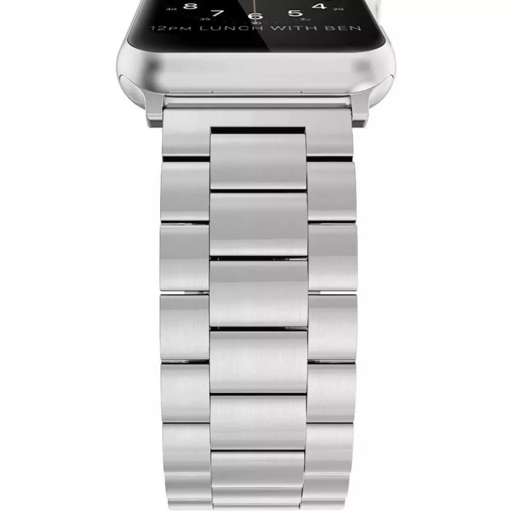 Edelstahl Armband - Zeitlos klassisch und elegant - Silber - Apple Watch 38/40/41/42 mm