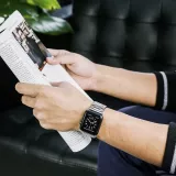 Edelstahl Armband - Zeitlos klassisch und elegant - Silber - Apple Watch 38/40/41/42 mm