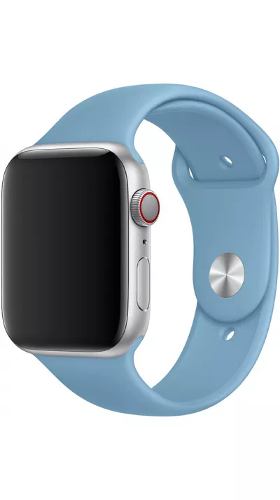 Bracelet sport en silicone bleu clair - Apple Watch 38/40/41/42 mm