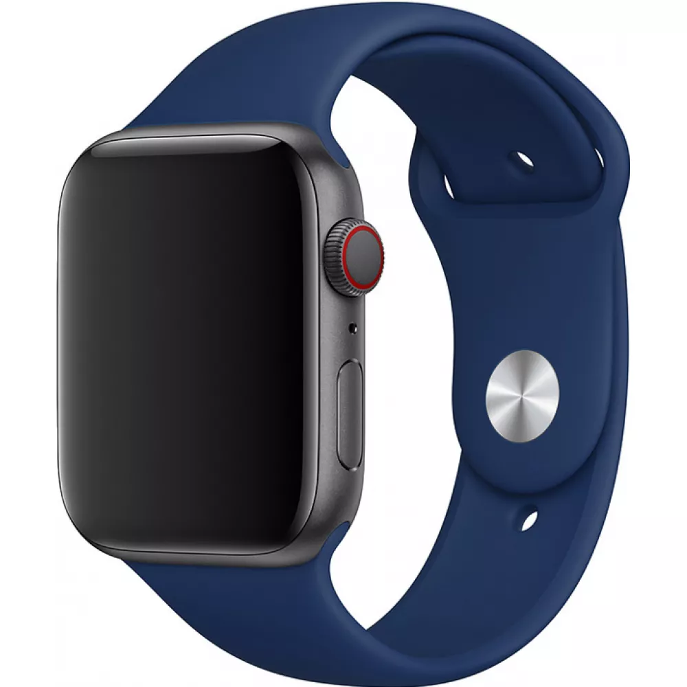 Silikon Sport Armband Dunkelblau - Apple Watch 38/40/41/42 mm