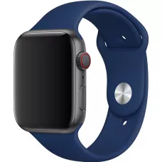 Silikon Sport Armband Dunkelblau - Apple Watch 38/40/41/42 mm