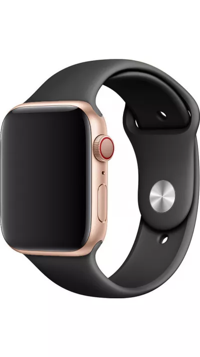Bracelet sport en silicone gris foncé - Apple Watch 38/40/41/42 mm