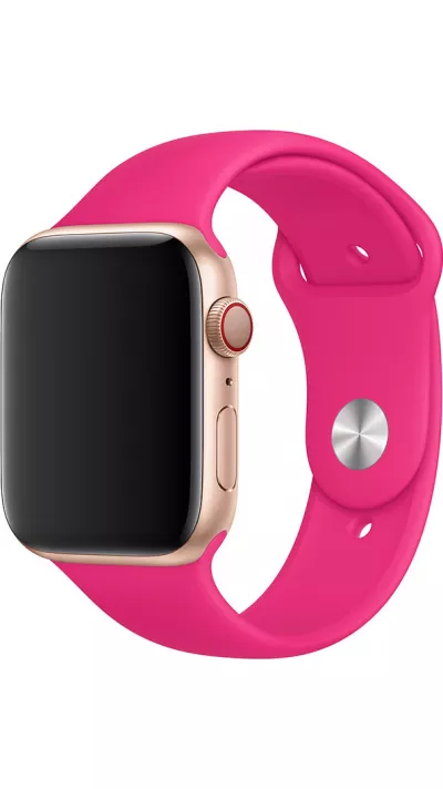 Bracelet sport en silicone rose fushia - Apple Watch 38/40/41/42 mm